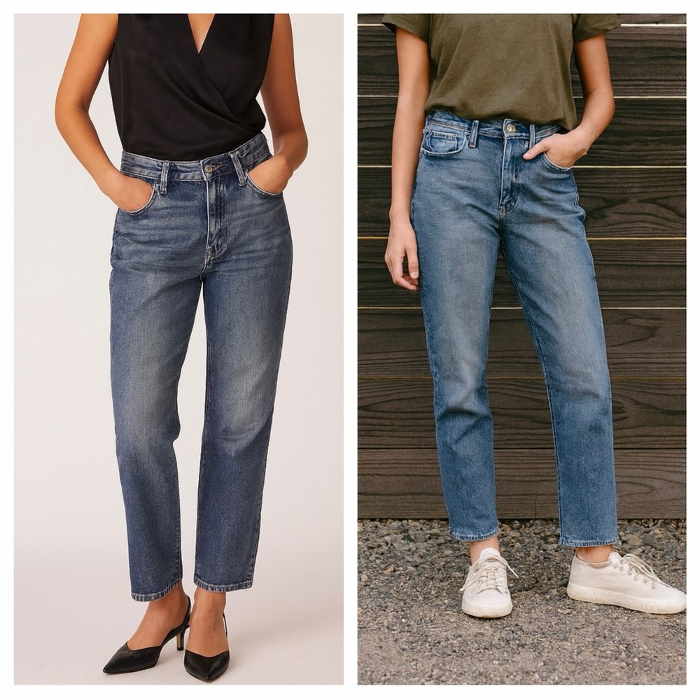 Judy Blue Boyfriend Fit Mid Rise Denim Jeans Style JB82335LT Size 3/26 Worn Once